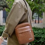 Men Casual Versatile PU Crossbody Bag - Image 3