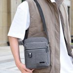Men Fashion Casual Business Oxford Crossbody Bag - Image 5