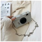 Women Fashion Creative Camera-Shaped Chain Shoulder Bag - Image 2