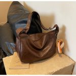 Women Fashion Casual Solid Color Pendant Shoulder Bag - Image 2