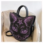 Wholesale Women Fashion Creative Cat Printed Hangbag
