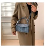 Wholesale Women Fashion Casual Simple Solid Color Crossbody Bag - Image 4