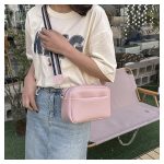 Wholesale Women Fashion Casual Solid Color Small Square Crossbody Bag - Image 3