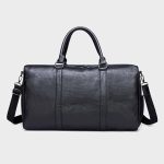 Wholesale Men Leisure Sports Business Vintage Large Capacity PU Duffle Bag - Image 6