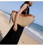 Stylish Spacious Woven Shoulder Bag - Image 13