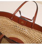 Stylish Spacious Woven Shoulder Bag - Image 5