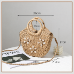 Chic Urban Minimalist Woven Bag - Image 3