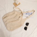Spacious Woven Beach Bag - Image 7
