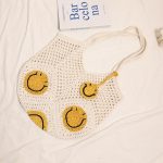Chic Smiley Face Shoulder Bag - Image 4
