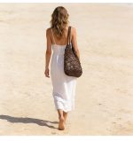 Stylish Spacious Woven Beach Bag - Image 12
