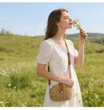 Chic Half-Moon Woven Crossbody Bag - Image 12