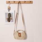 Chic Shell-Shaped Woven Crossbody Bag - Image 7
