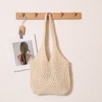 Spacious Woven Beach Bag - Image 3