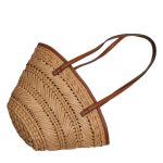 Spacious Woven Shoulder Bag - Image 5