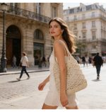 Stylish Spacious Woven Beach Bag - Image 9