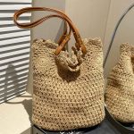 Large Woven Tote Bag for Summer Getaways - Image 3