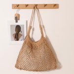 Stylish Large Woven Tote Bag - Image 6