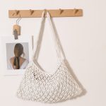 Chic Woven Cotton Shoulder Bag - Image 7