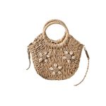 Chic Urban Minimalist Paper Grass Bag - Image 5