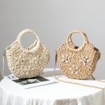 Chic Urban Minimalist Paper Grass Bag