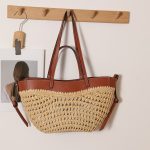 Stylish Spacious Woven Shoulder Bag - Image 4