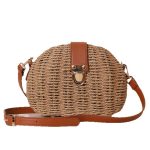 Chic Half-Moon Woven Crossbody Bag - Image 5