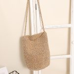 Chic Woven Bucket Bag - Image 6