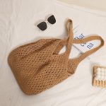 Spacious Woven Beach Bag - Image 6