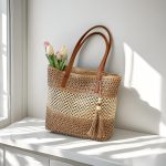 Large Woven Beach Tote – Lightweight Summer Bag for Travel & Vacation - Image 3