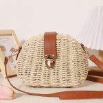 Chic Half-Moon Woven Crossbody Bag - Image 7