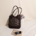Stylish Spacious Woven Beach Bag - Image 4
