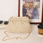 Stylish Woven Crossbody Bag - Image 7