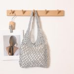 Stylish Woven Beach Bag with Shoulder Strap - Image 7