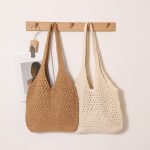 Spacious Woven Beach Bag