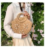 Chic Urban Minimalist Woven Bag - Image 11